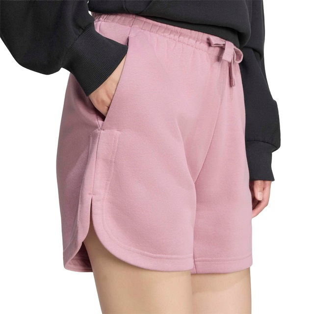 adidas Sportswear Shorts »3-STREIFEN STUDIO FLEECE, LOCKER GESCHNITTEN« für sportliche Aktivitäten, aus Baumwolle, mit Kordelverschluss