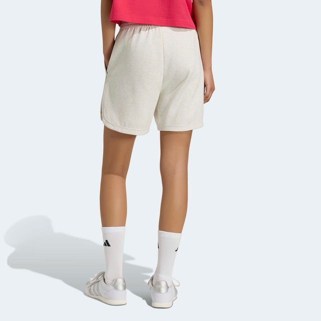 adidas Sportswear Shorts »3-STREIFEN STUDIO FLEECE, LOCKER GESCHNITTEN« für sportliche Aktivitäten, aus Baumwolle, mit Kordelverschluss