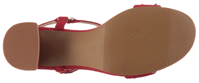 Aniston SHOES Riemchensandalette Sommerschuh, Blockabsatz, Nietenverzierung - NEUE KOLLEKTION