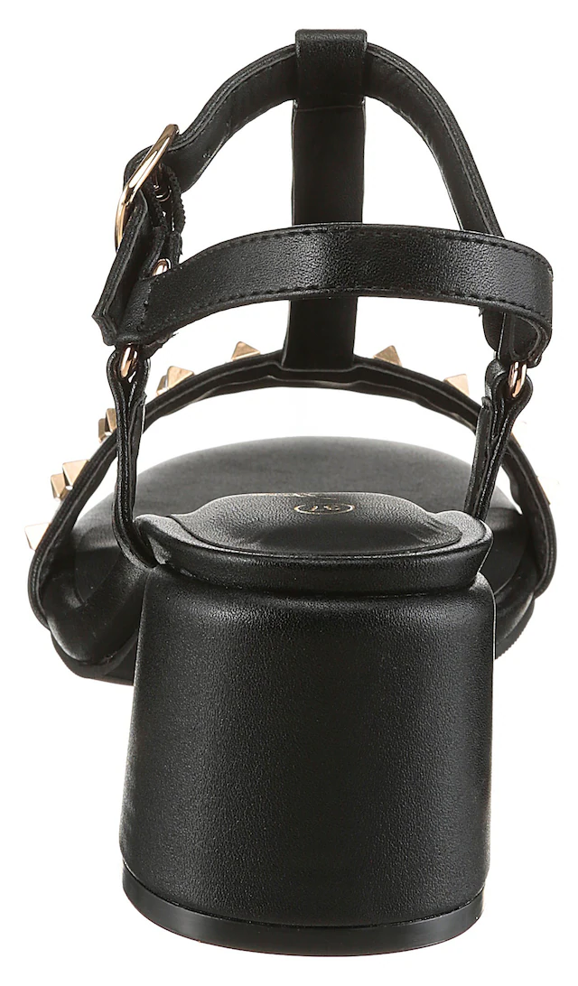 Aniston SHOES Riemchensandalette Sommerschuh, Blockabsatz, Nietenverzierung - NEUE KOLLEKTION