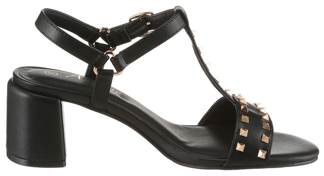 Aniston SHOES Riemchensandalette Sommerschuh, Blockabsatz, Nietenverzierung - NEUE KOLLEKTION