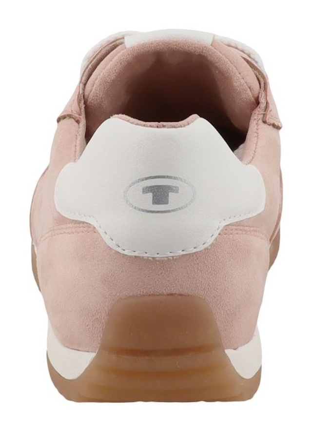 TOM TAILOR Sneaker »Cathrine« Freizeitschuh, Halbschuh, Schnürschuh mit Kontrastbesatz