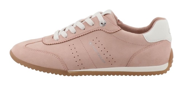 TOM TAILOR Sneaker »Cathrine« Freizeitschuh, Halbschuh, Schnürschuh mit Kontrastbesatz