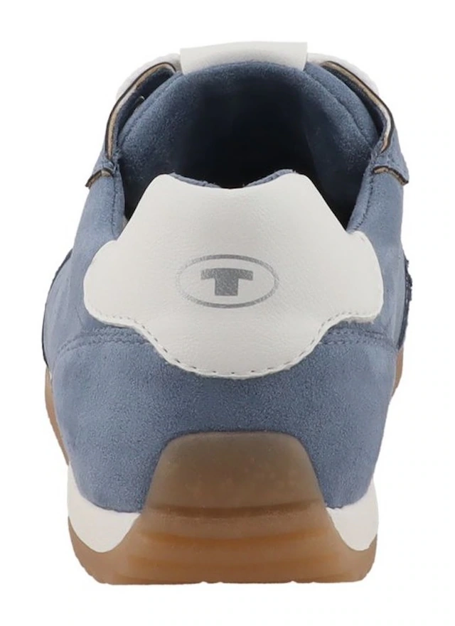 TOM TAILOR Sneaker »Cathrine« Freizeitschuh, Halbschuh, Schnürschuh mit Kontrastbesatz
