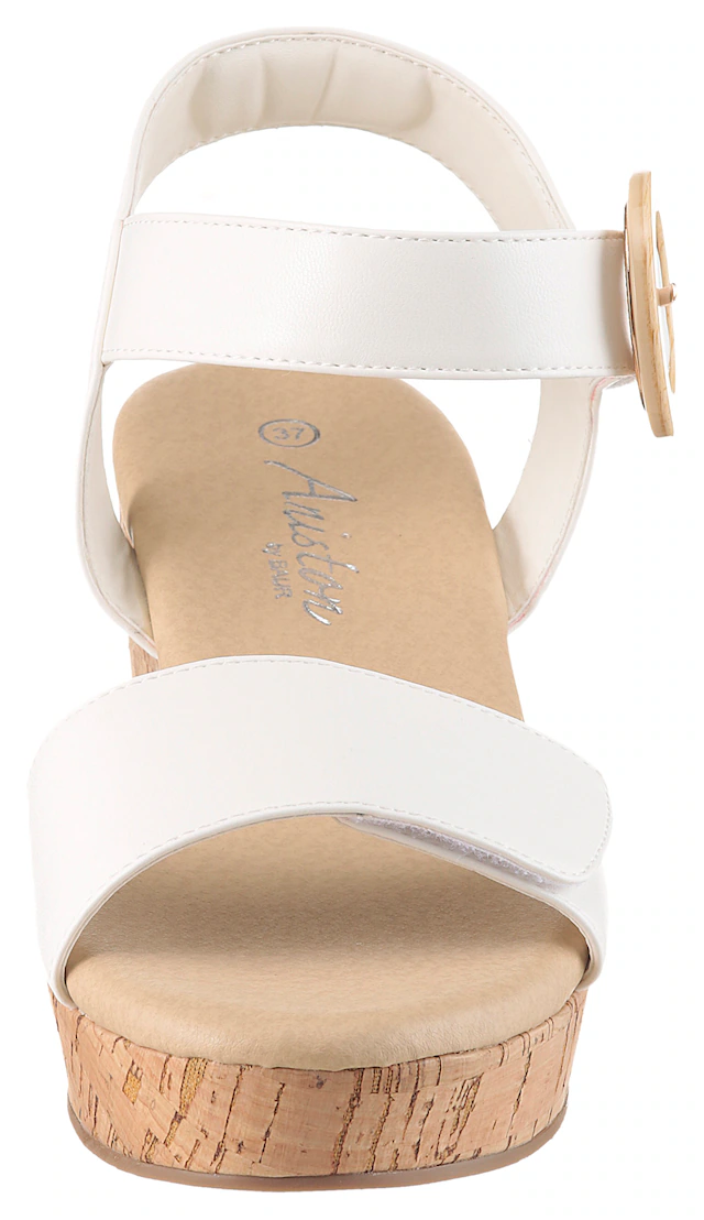 Aniston SHOES Plateausandale Sommerschuh, Sandalette - NEUE KOLLEKTION