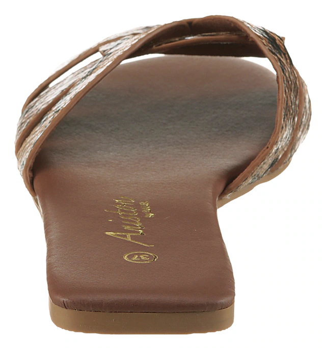 Aniston SHOES Pantolette Sommerschuh, Flat, schmale Form - NEUE KOLLEKTION