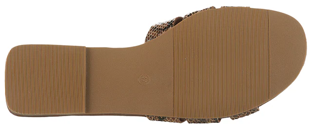Aniston SHOES Pantolette Sommerschuh, Flat, schmale Form - NEUE KOLLEKTION