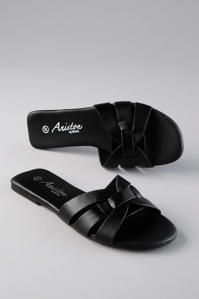 Aniston SHOES Pantolette Sommerschuh, Flat, schmale Form - NEUE KOLLEKTION