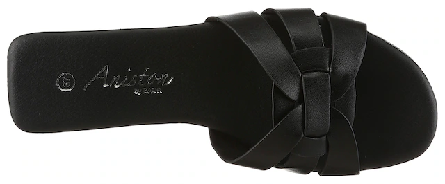 Aniston SHOES Pantolette Sommerschuh, Flat, schmale Form - NEUE KOLLEKTION
