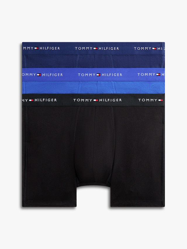 Tommy Hilfiger Underwear Boxershorts »3P BOXER BRIEF DTM« Packung, 3 Stk. mit Logoschriftzug