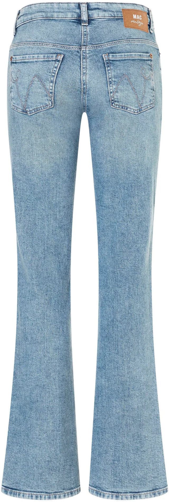 MAC Bootcut-Jeans »DETROIT flared« Aufwendig gearbeitete Details an den Vordertaschen