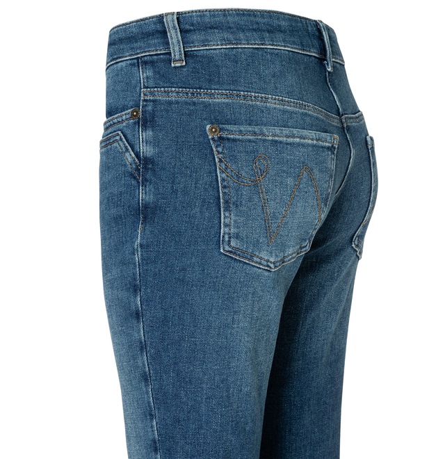 MAC Bootcut-Jeans »DETROIT flared« Aufwendig gearbeitete Details an den Vordertaschen
