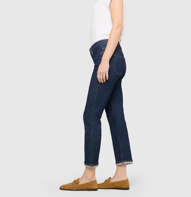 MAC 7/8-Jeans »DREAM cropped auth.« Innovativer Hyperstretch Denim mit figurformendem Shaping-Effekt