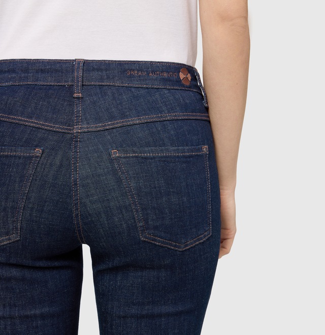MAC 7/8-Jeans »DREAM cropped auth.« Innovativer Hyperstretch Denim mit figurformendem Shaping-Effekt