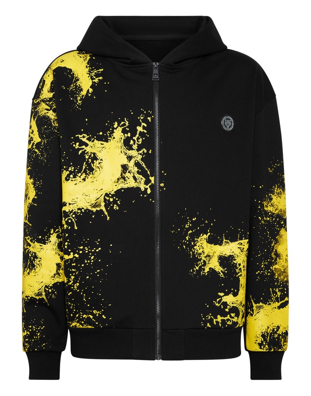 PLEIN SPORT Kapuzensweatjacke »Splash«