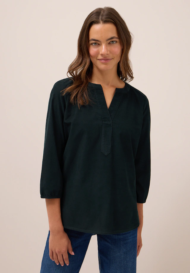 Cecil Shirtbluse aus reiner Baumwolle