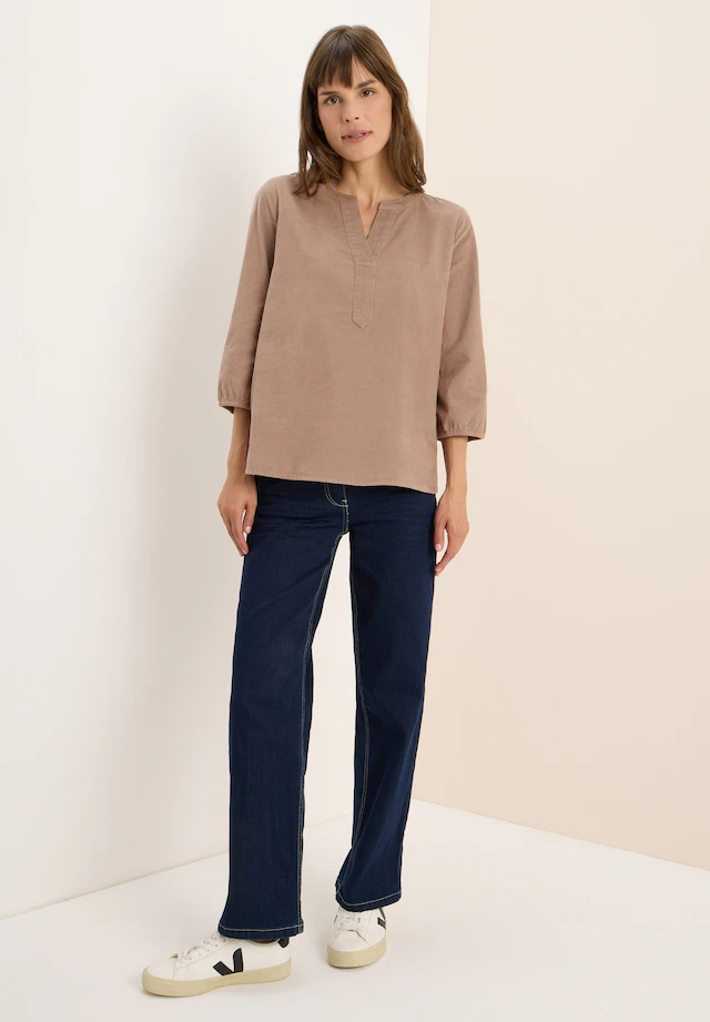 Cecil Shirtbluse aus reiner Baumwolle