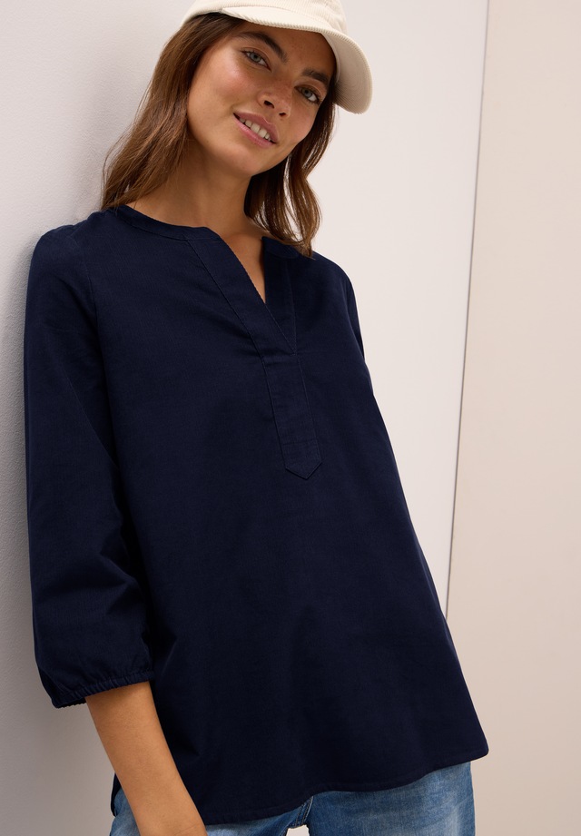 Cecil Shirtbluse aus reiner Baumwolle