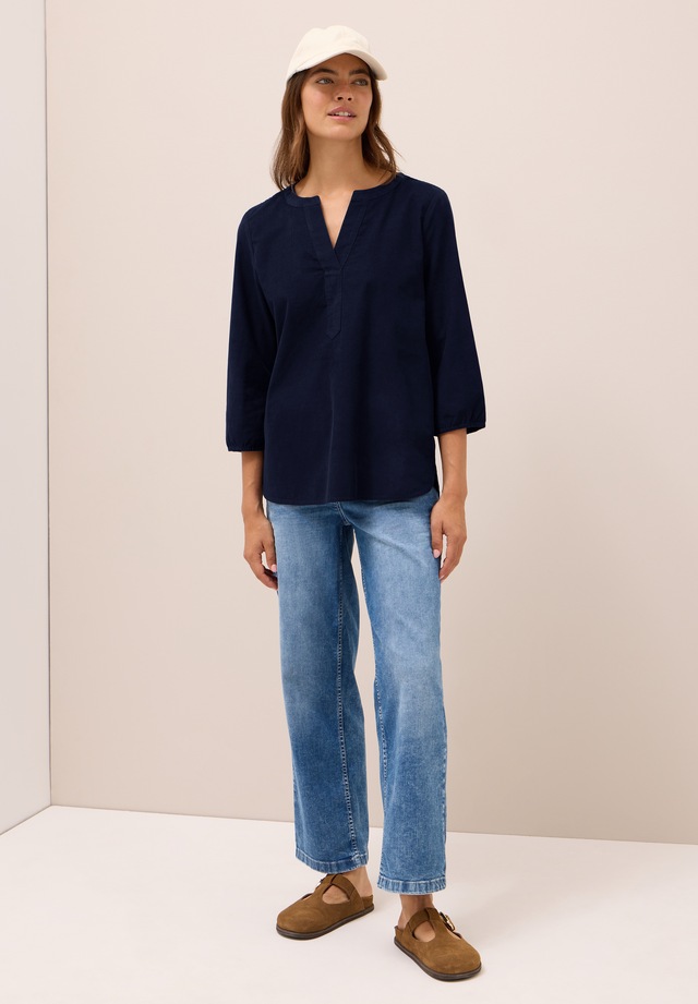 Cecil Shirtbluse aus reiner Baumwolle