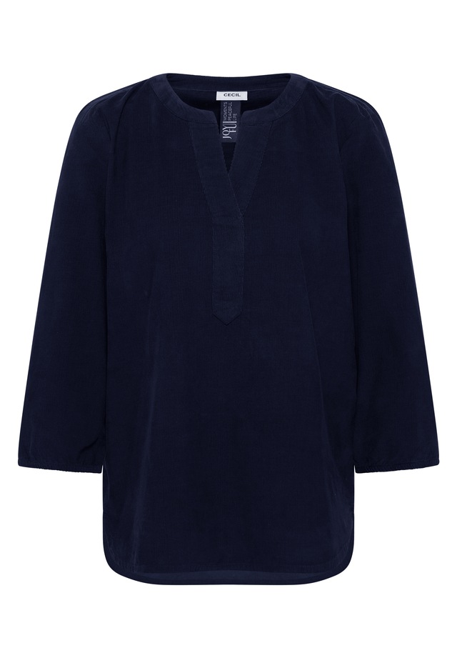 Cecil Shirtbluse aus reiner Baumwolle