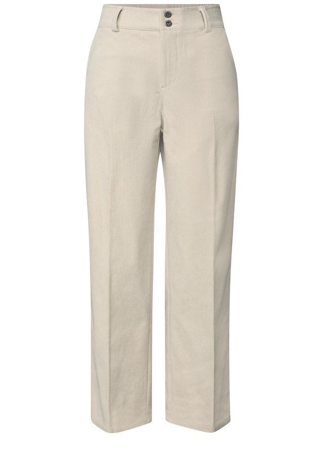 STREET ONE STUDIO Stoffhose High Waist