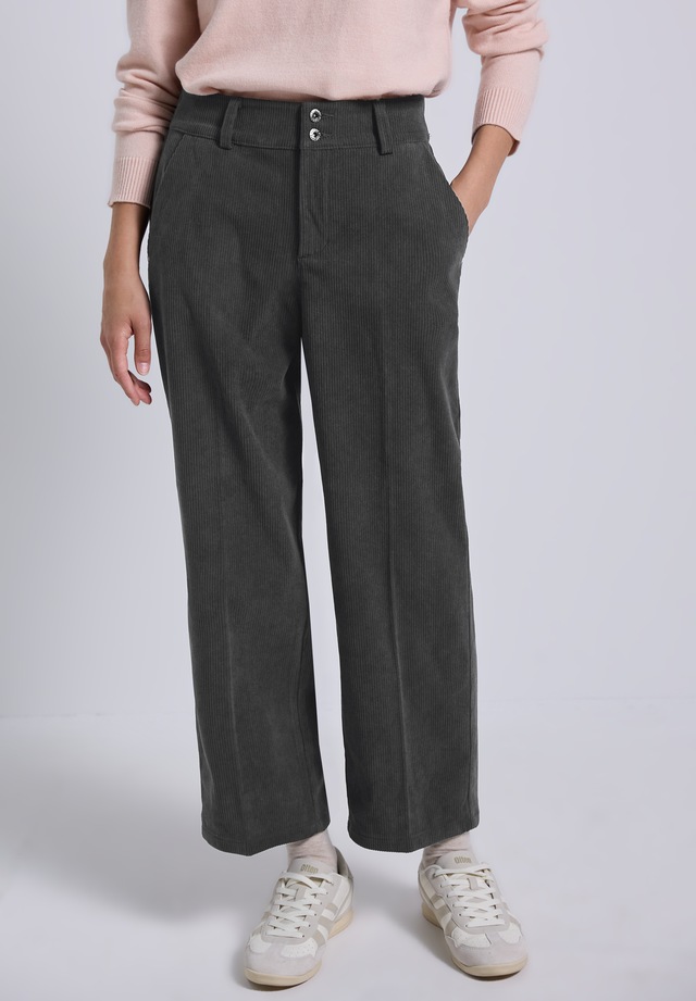STREET ONE STUDIO Stoffhose High Waist
