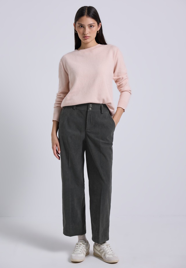 STREET ONE STUDIO Stoffhose High Waist