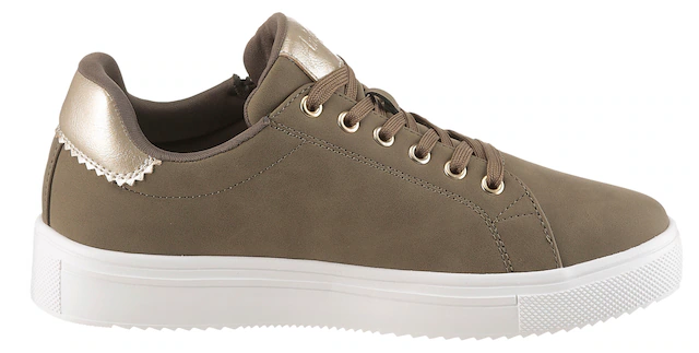 Aniston SHOES Sneaker Schnürschuh, Freizeitschuh mit Reißverschluss - NEUE KOLLEKTION