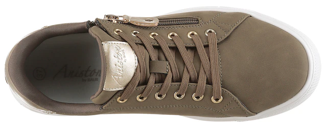 Aniston SHOES Sneaker Schnürschuh, Freizeitschuh mit Reißverschluss - NEUE KOLLEKTION