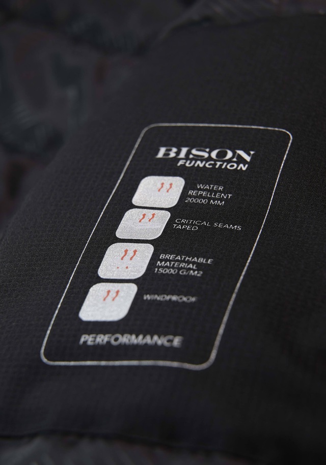 BISON Funktionsjacke »Funktionelle Jacke Regular Fit«