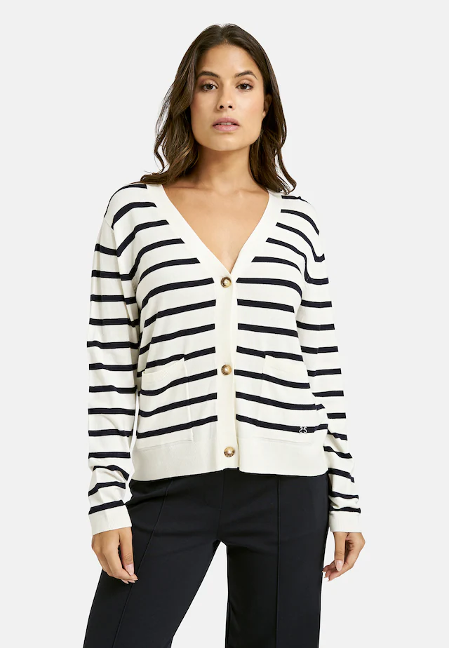 Smith & Soul Strickjacke mit V-Ausschnitt, Viskosemix