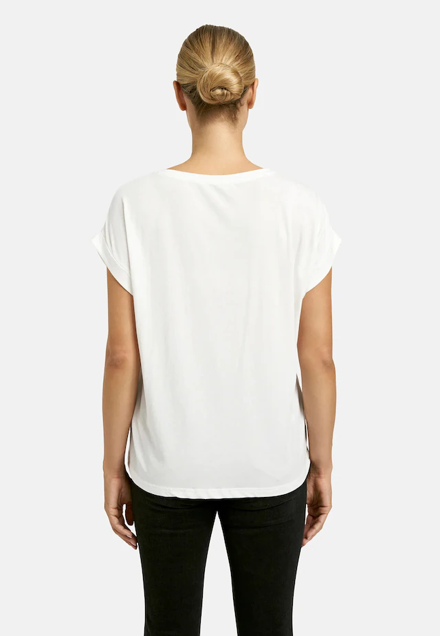 Smith & Soul T-Shirt mit Umschlagsaum, Rundhalsform