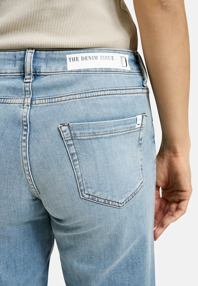 Smith & Soul Straight-Jeans Wide Leg, Mid Rise