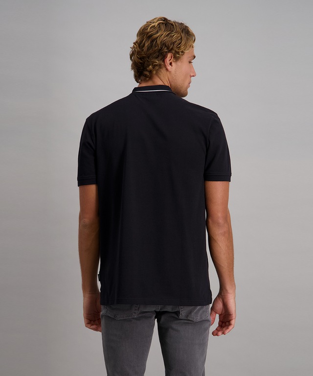 Pioneer Authentic Jeans Poloshirt mit Logo Schriftzug