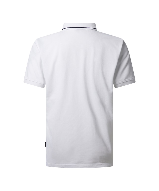 Pioneer Authentic Jeans Poloshirt mit Logo Schriftzug