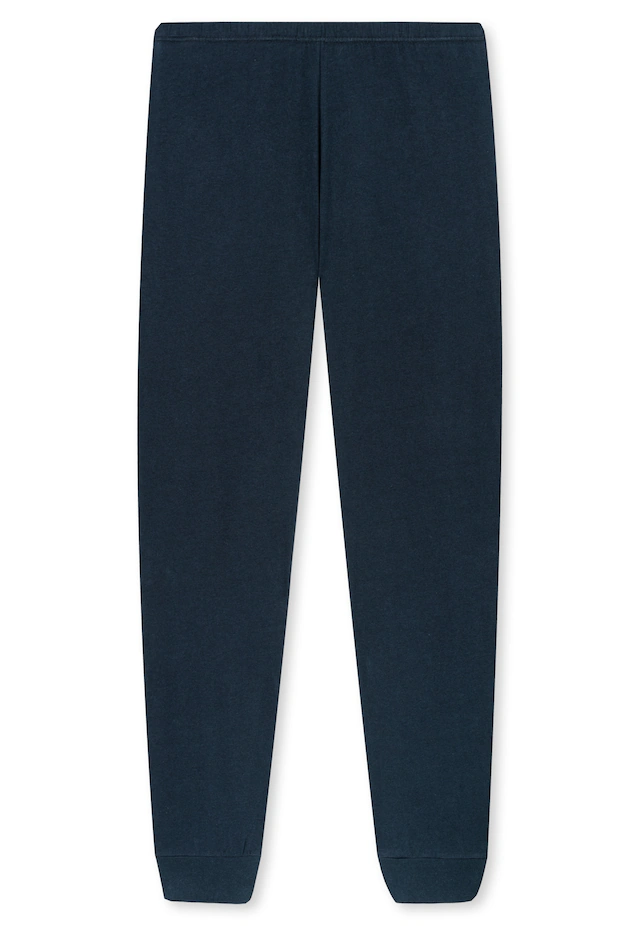 uncover by SCHIESSER Schlafanzug »Uncover Nightwear« 2 Langarm, Rundhals-Ausschnitt, Single Jersey-Qualität, weich