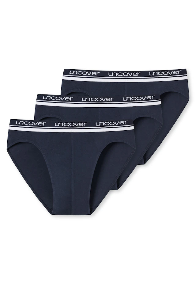 uncover by SCHIESSER Rioslip »Uncover Cotton« elastisch, sportlicher-Look, ohne Eingriff, Logo-Bund