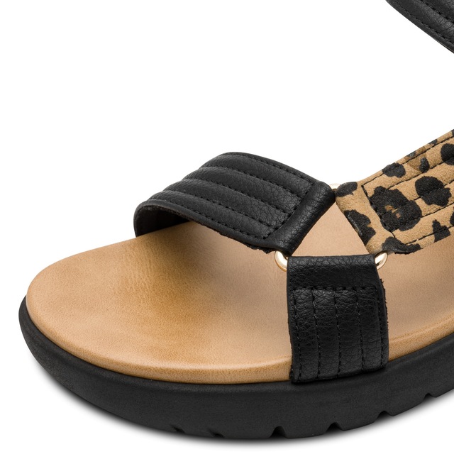 MARCO TOZZI Riemchensandale Plateau, Sandalette in veganer Verarbeitung