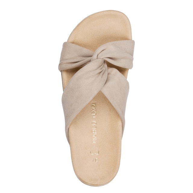 MARCO TOZZI Pantolette Keilabsatz, Schlupfschuh, Sommerschuh mit Feel Me-Ausstattung