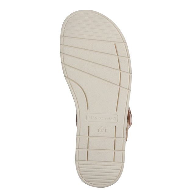 MARCO TOZZI Keilsandalette »GRADI« Plateau, Sommerschuh, Riemchensandale mit Sohle im Kork-Look