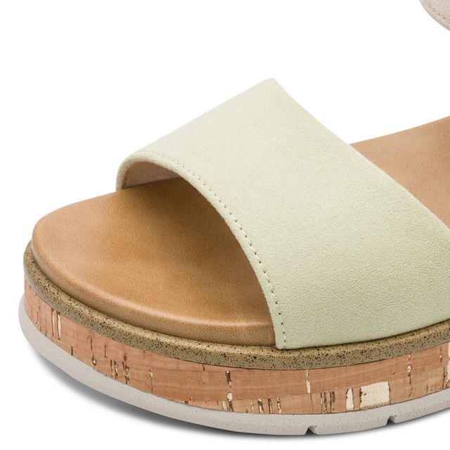 MARCO TOZZI Keilsandalette »GRADI« Plateau, Sommerschuh, Riemchensandale mit Sohle im Kork-Look