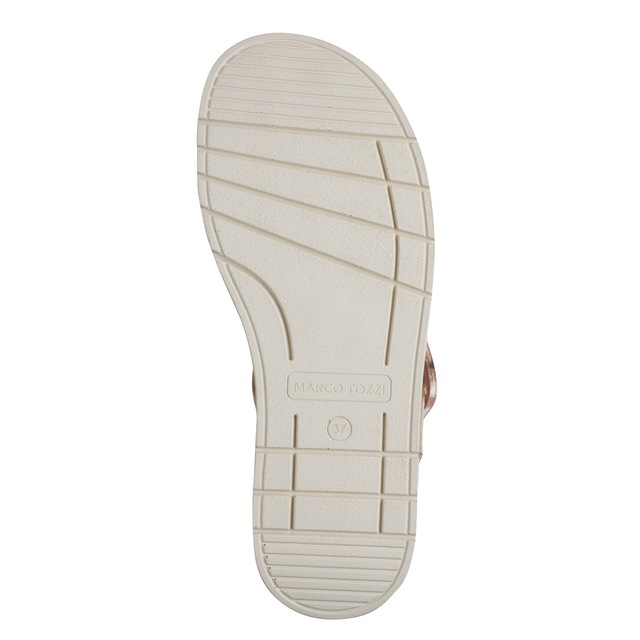 MARCO TOZZI Keilsandalette »GRADI« Plateau, Sommerschuh, Riemchensandale mit Sohle im Kork-Look