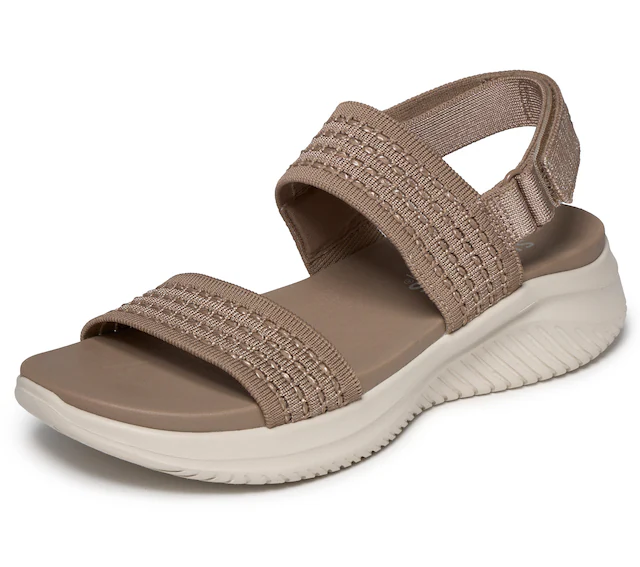 Skechers Sandale »ULTRA FLEX 3.0 SANDAL« Sommerschuh, Freizeitschuh mit Klettverschluss