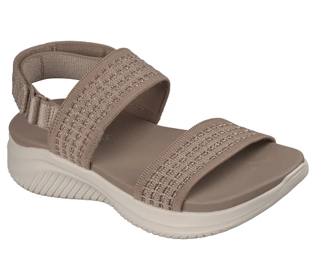 Skechers Sandale »ULTRA FLEX 3.0 SANDAL« Sommerschuh, Freizeitschuh mit Klettverschluss