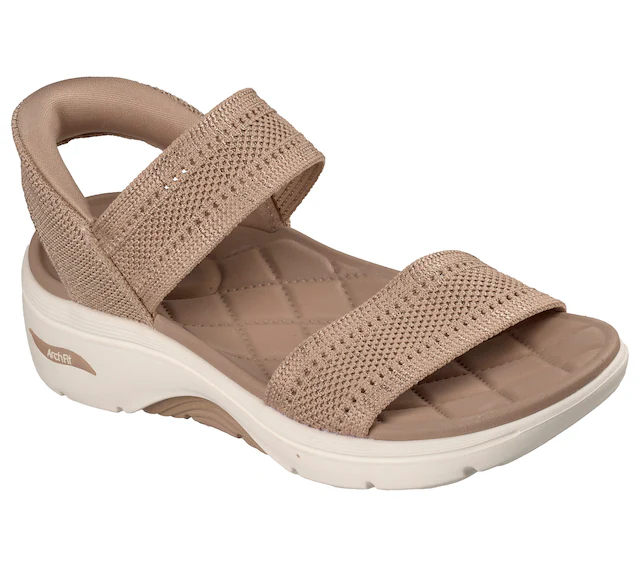 Skechers Sandale »GO WALK ARCH FIT 2.0 SANDAL« Sommerschuh, Keilsandalette, Urlaubsschuh mit sportiver Sohle