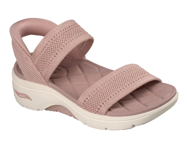 Skechers Sandale »GO WALK ARCH FIT 2.0 SANDAL« Sommerschuh, Keilsandalette, Urlaubsschuh mit sportiver Sohle