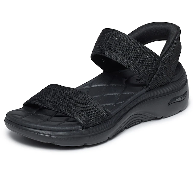 Skechers Sandale »GO WALK ARCH FIT 2.0 SANDAL« Sommerschuh, Keilsandalette, Urlaubsschuh mit sportiver Sohle