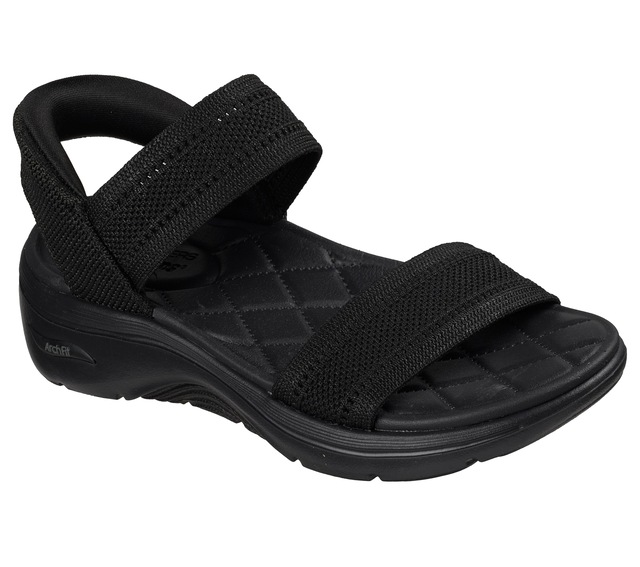 Skechers Sandale »GO WALK ARCH FIT 2.0 SANDAL« Sommerschuh, Keilsandalette, Urlaubsschuh mit sportiver Sohle