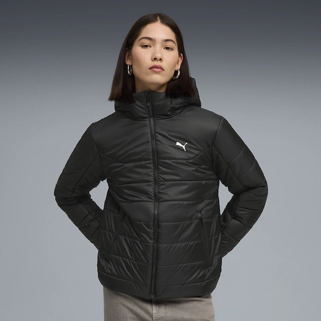 PUMA Winterjacke »Essentials Wattierte Kapuzenjacke Damen«