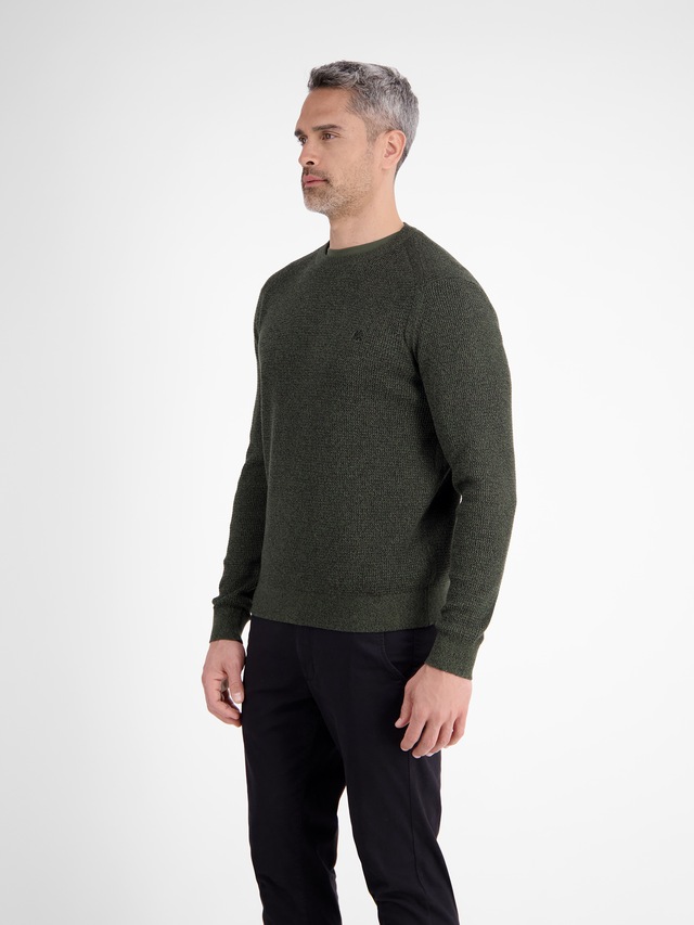 LERROS Strickpullover »Herren Strickpullover in Strukturqualität«